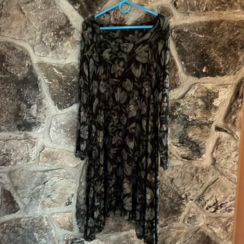 Gudrun, asymmetrical dress